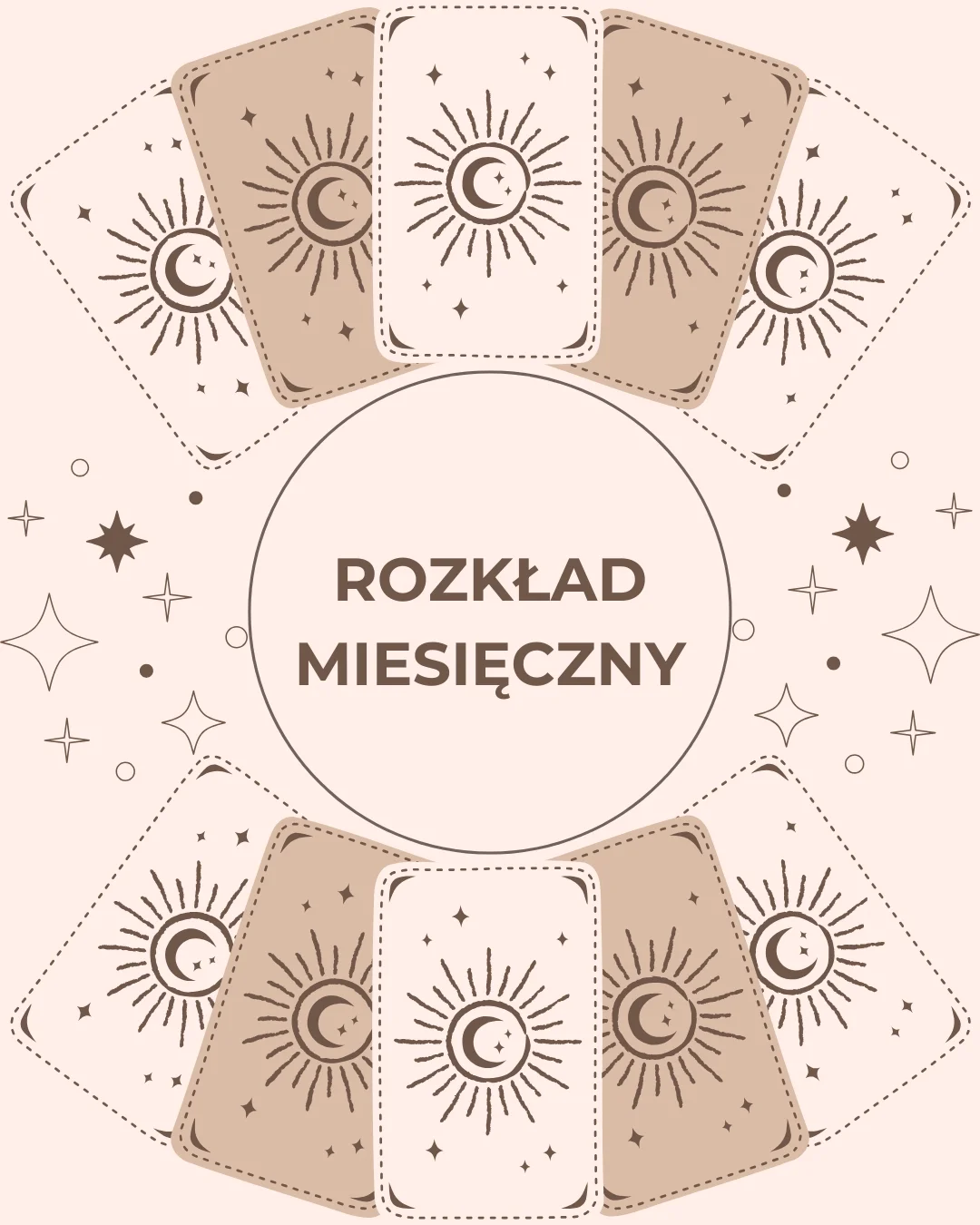 Heksata Tarot - tarot rozkład miesięczny